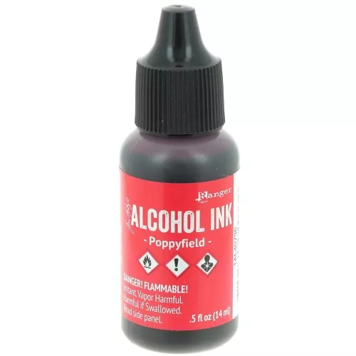 Adirondack Tim Holtz Tinta Alcohólica Transparente 14ml - Poppyfield x1