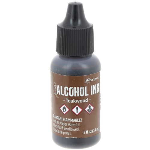 Adirondack Tim Holtz Tinta Alcohólica Transparente 14ml - Madera de Teca x1