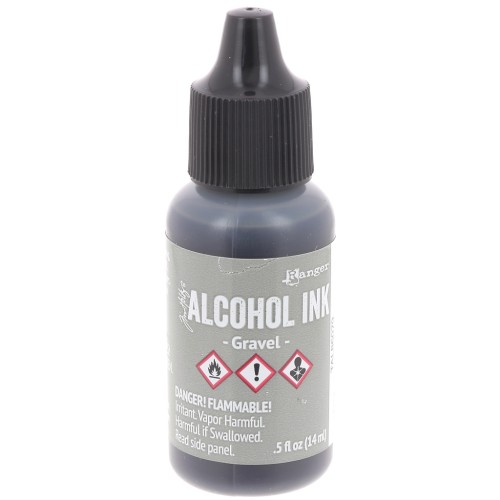 Adirondack Tim Holtz tinta de alcohol transparente 14ml - Grava x1
