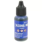 Encre transparente à alcool Adirondack Tim Holtz 14ml Cobalt x1
