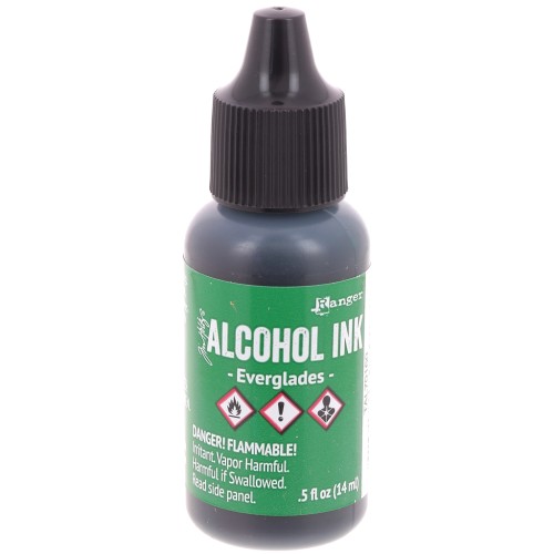 Adirondack Tim Holtz Tinta Alcohólica Transparente 14ml - Everglades x1