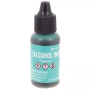 Encre transparente à alcool Adirondack Tim Holtz 14ml Laguna x1