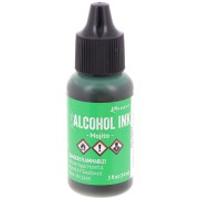Tinta Alcohol Transparente Adirondack Tim Holtz 14ml - Mojito x1