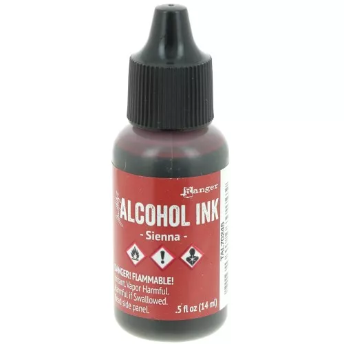 Tinta Alcohol Transparente Adirondack Tim Holtz 14ml - Siena x1