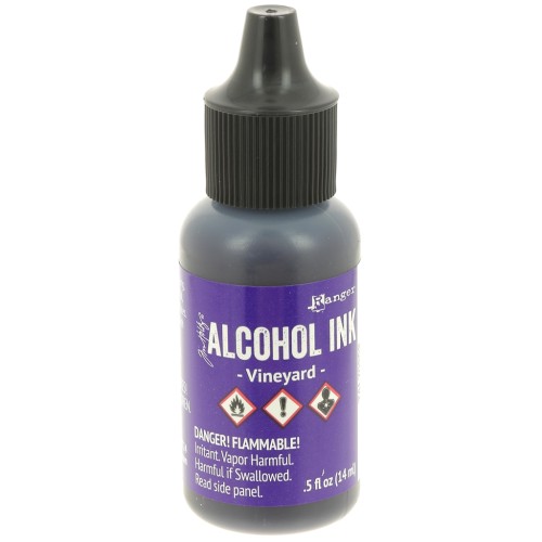 Adirondack Tim Holtz tinta de alcohol transparente 14ml - Vineyard x1