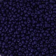 Cuentas de Rocalla Preciosa 11/0 2 mm - Azul oscuro opaco x20 g