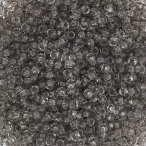 Preciosa Cuentas de rocalla 11/0 - 2 mm - Solgel - Gris 2 Cristal teñido x20g