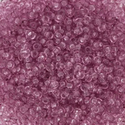 Preciosa Cuentas de rocalla 11/0 - 2 mm - Solgel - Violeta 2 Cristal teñido x20g