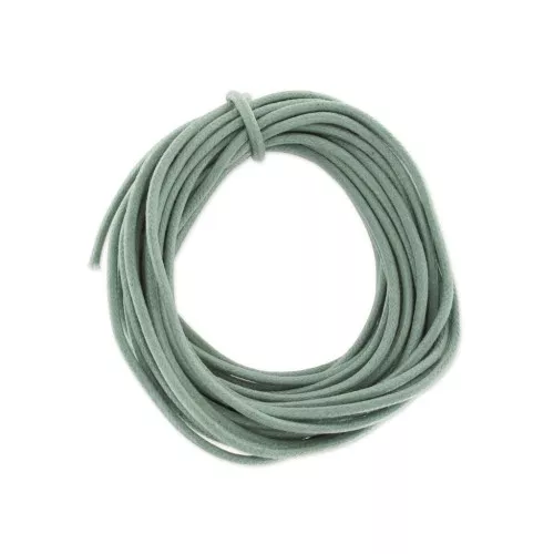 Algodón encerado 2 mm Verde pastel x5 m