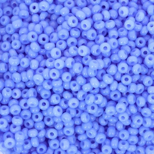 Preciosa Cuentas de rocalla 11/0 - 2 mm - Azul alabastro x20g