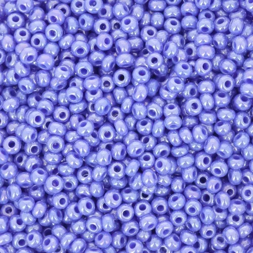 Preciosa Cuentas de rocalla 11/0 - 2 mm - Azul opaco Sfinx x20g