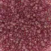 Preciosa Cuentas de rocalla 11/0 - 2 mm - Cristal Rosa Lustre x20g