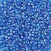 Preciosa Cuentas de rocalla 11/0 - 2 mm - Aguamarina AB x20g