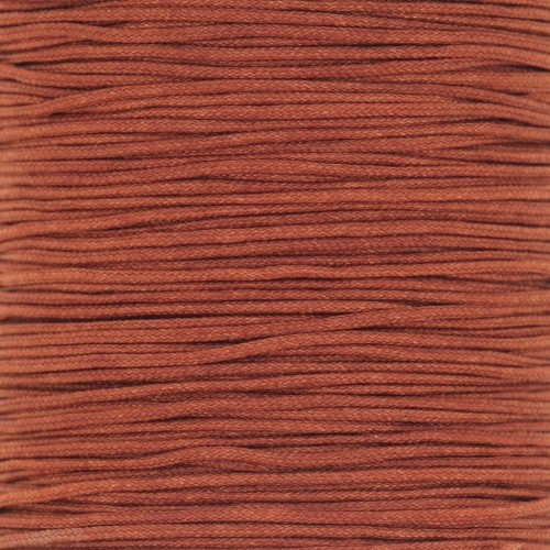 Hilo nilón trenzado 0.8 mm Terracotta x50 m