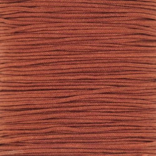 Hilo nilón trenzado 0.8 mm Terracotta x50 m
