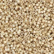 Miyuki Delica Duracoat 11/0 DB2501 - Oro pálido galvanizado x 100 g