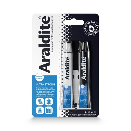 Araldite Standard Pegamento ultra fuerte 2x15ml
