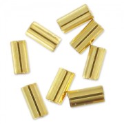 Bugles Miyuki 3 mm BGL1-191 - 24kt Gold Plated x5g