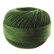 Hilo algodón Lizbeth talla 40 Dark Leaf Green n°676 x274m|raw }}