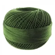 Hilo algodón Lizbeth talla 40 Dark Leaf Green n°676 x274m