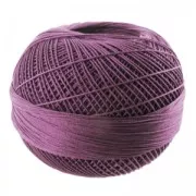 Hilo algodón Lizbeth talla 40 Dark Country Grape n°682 x274m