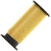 Hilo metálico Kreinik para bordados en oro - tamaño 1 - Oro oscuro (321J) x40m|raw }}