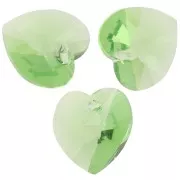 PureCrystal Corazón 6228 14,4x14 mm - Reinvented Peridot x1