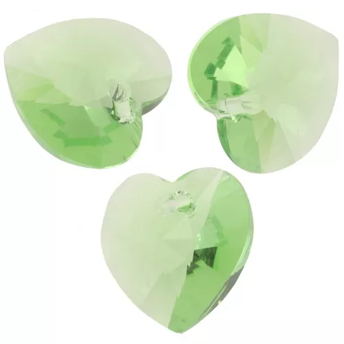 PureCrystal Corazón 6228 14,4x14 mm - Reinvented Peridot x1
