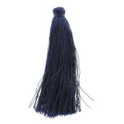 Pompón imitación de seda 63-66 mm Marino x1|raw }}