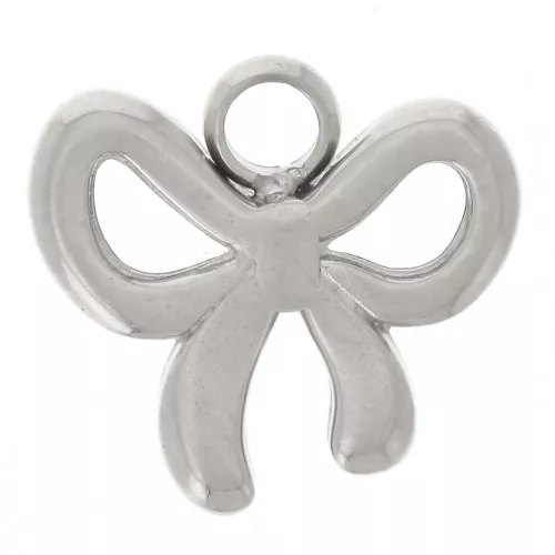 Dije de lazo de 9x10 mm - acero inoxidable 304L x1
