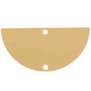 Accesorio para montar y tejer 2 agujeros de media luna 30x15 mm - Dorado x1|raw }}