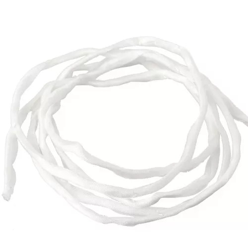 Cordón de seda de 2 mm - Blanco hueso x1m