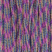 Hilo de nylon trenzado metalizado de 0,85 mm - Premium - Magenta - Azul oscuro - Dorado x10m