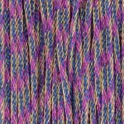 Hilo de nylon trenzado metalizado de 0,85 mm - Premium - Magenta - Azul oscuro - Dorado x10m
