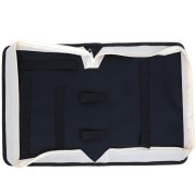 Bolsa para herramientas 28,5x19 cm de cuenta and Co - Beige - Negro x1