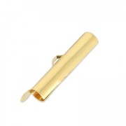 Terminal para tejido de cuentas 25 mm dorado con oro finox1|raw }}
