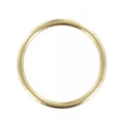 Anilla 24 mm dorado con oro fino x1