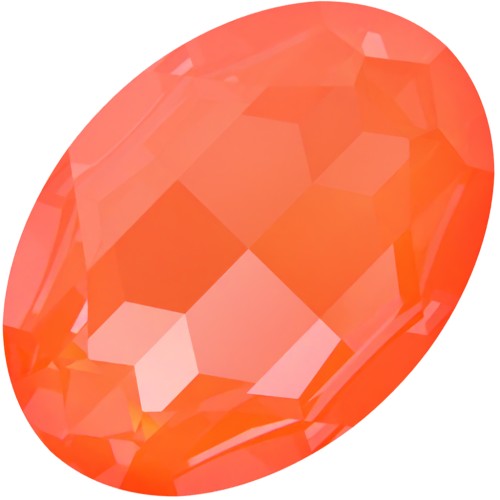Cabujón PureCrystal 4127 30x22 mm - Crystal Electric Orange x1