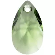 PureCrystal 6106 Lágrima 16 mm - Reinvented Peridot x1
