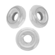 Cuentas arandalas Heishi 3.5 mm - Plata 925 x15|raw }}