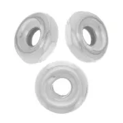 Cuentas arandalas Heishi 3.5 mm - Plata 925 x15