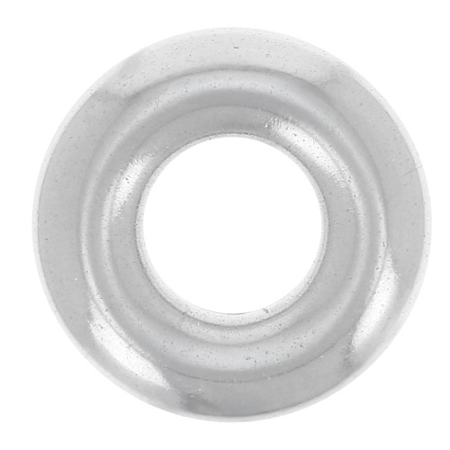 Cuentas arandalas Heishi 9 mm - Plata 925 x1