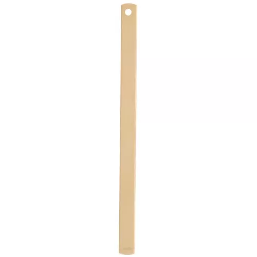 Colgante rectángulo 38x2,5 mm para grabado - Oro laminado x1