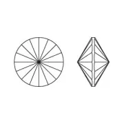 Cabuchón PureCrystal 1122 Rivoli 12 mm Crystal AB