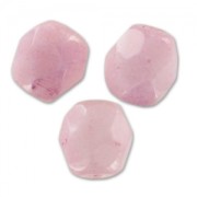 Facetas 3 mm Blanco Tiza Lila Lustre x50