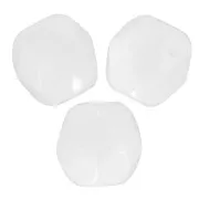 Chapas 3 mm Chalk White Shimmer x50