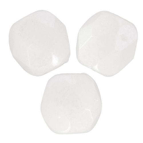 Chapas 3 mm Chalk White Shimmer x50