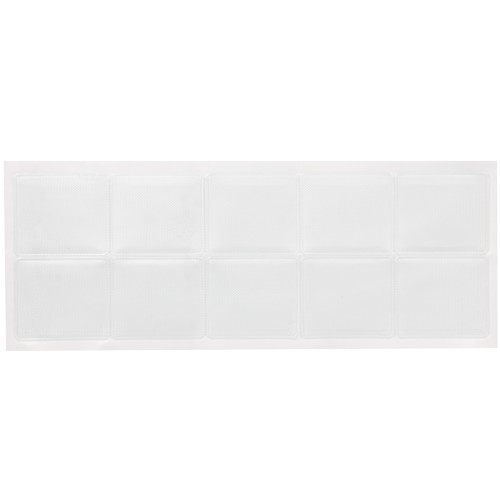 Bolsillos adhesivos transparentes 30x38 mm para cadenas de collares y pulseras x50