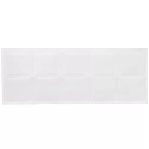Bolsillos adhesivos transparentes 30x38 mm para cadenas de collares y pulseras x50