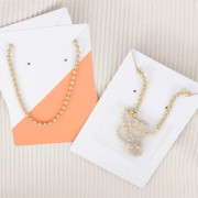 Bolsillos adhesivos transparentes 30x38 mm para cadenas de collares y pulseras x50